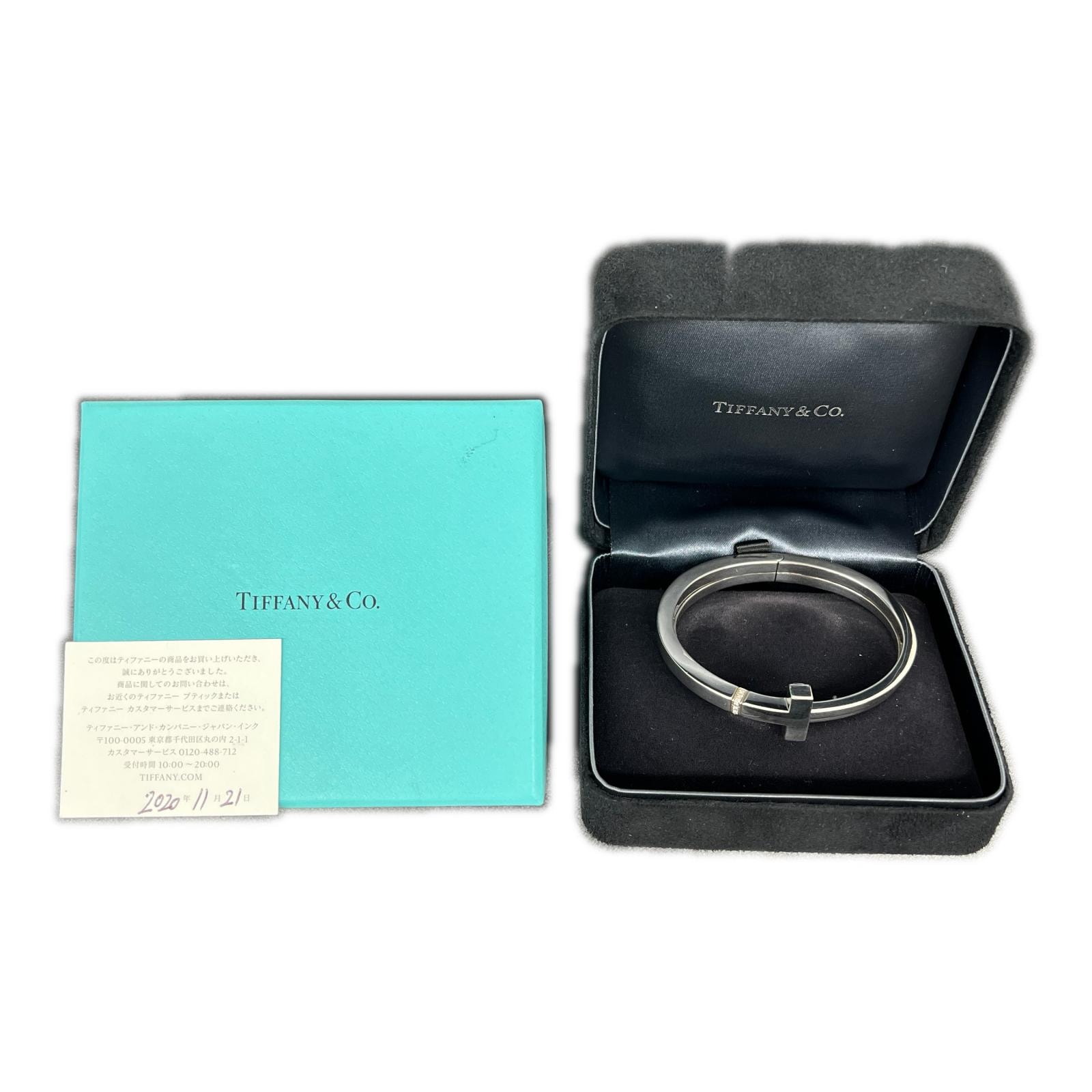 C (やや傷や汚れあり)】TIFFANY 美品 ティファニー Tスクエアラップ C (やや傷や汚れあり)】TIFFANY 美品 ティファニー Tスクエアラップ