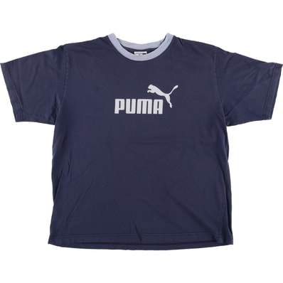 古着 プーマ PUMA ロゴTシャツ メンズL相当/eaa472421