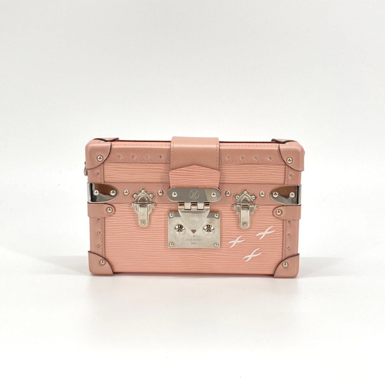 LOUIS VUITTON(ルイ・ヴィトン) プティット マル エピレザー ショルダーバッグ ピンク