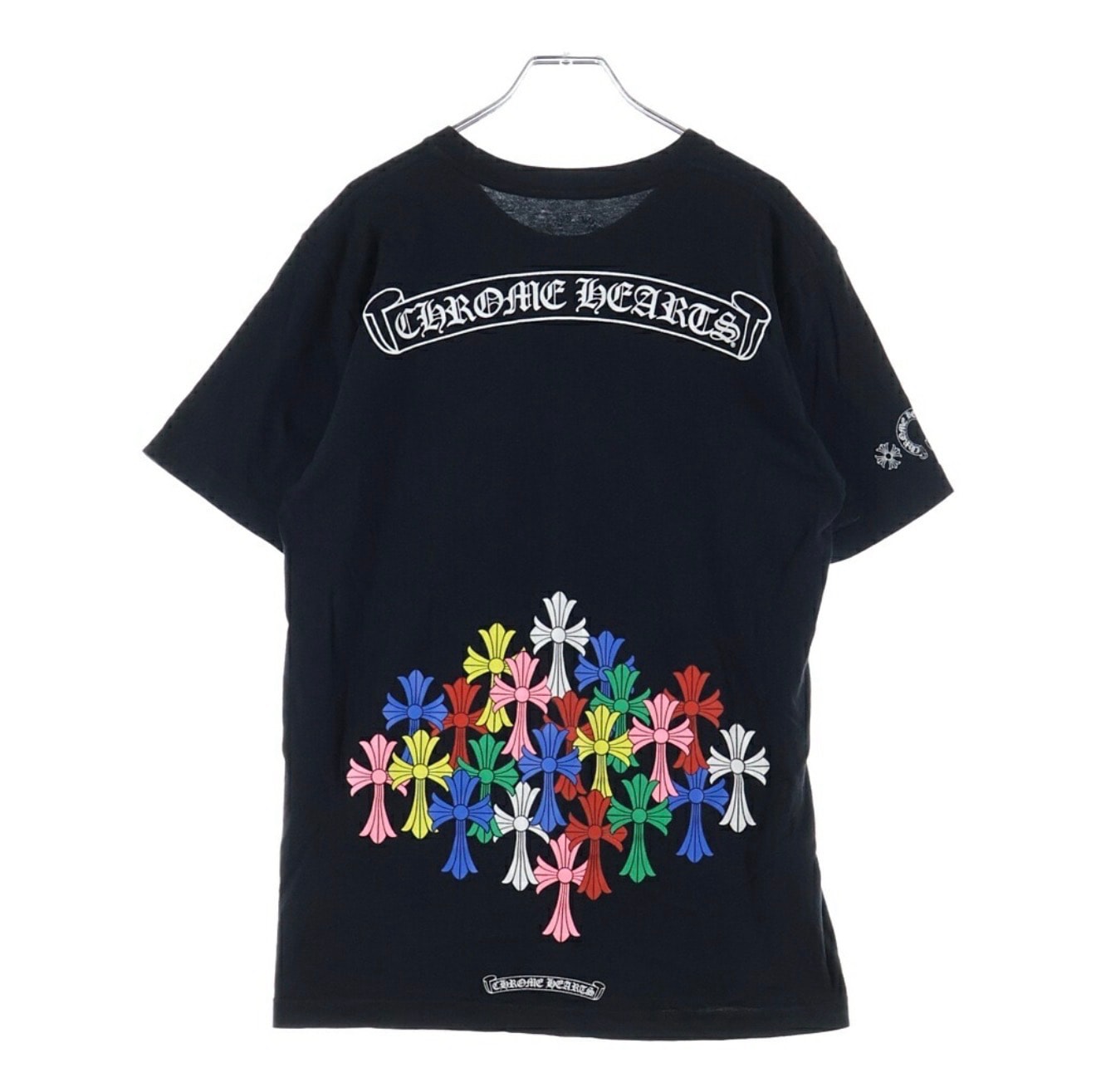 Chrome Hearts Cemetery Cross T-Shirt "Black/Multicolor"