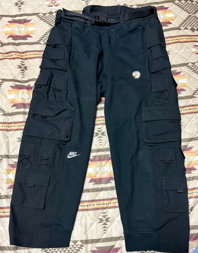 PEACEMINUSONE PMO x NIKE Wide Pants "Black" / G-DRAGON