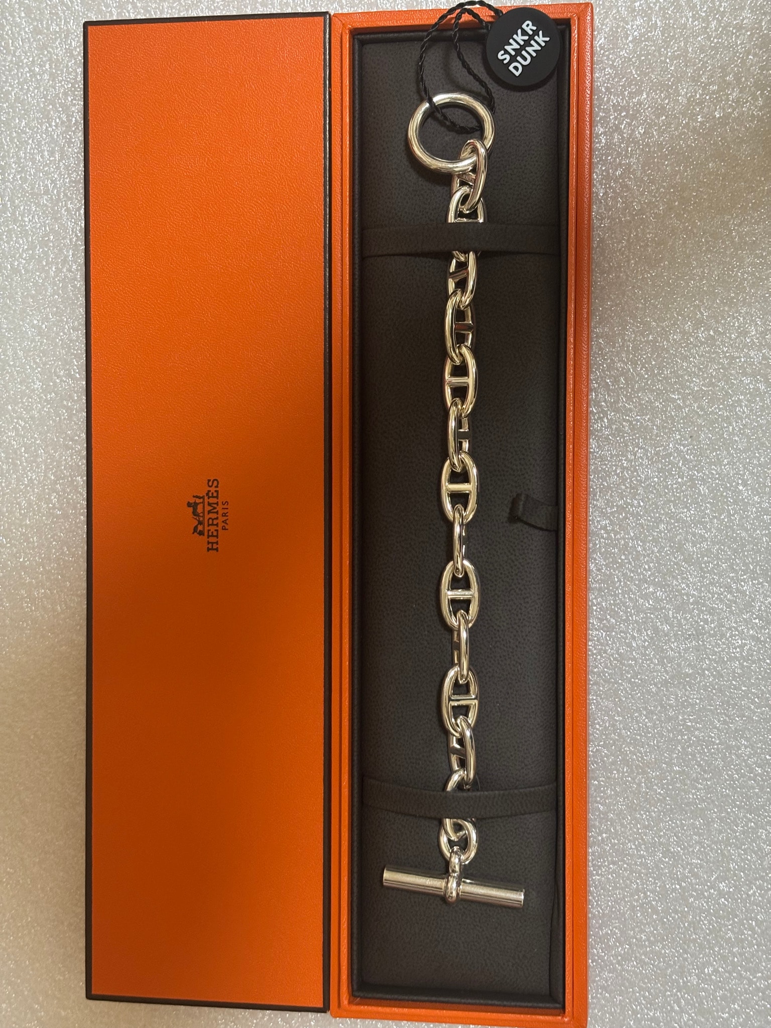 Hermes Chaine D'ancre GM Bracelet "Silver"