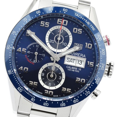 タグホイヤー カレラ キャリバー16 CV2A1V メンズ 【中古】