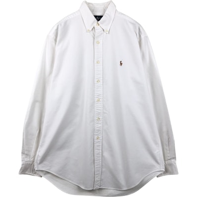 古着 ラルフローレン Ralph Lauren YARMOUTH 長袖 ボタンダウンシャツ メンズXL相当/eaa678439