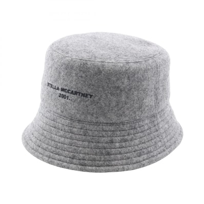 ステラマッカートニー Stella McCartney ハット 帽子 ポリエステル レディース グレー系 900453 【中古】