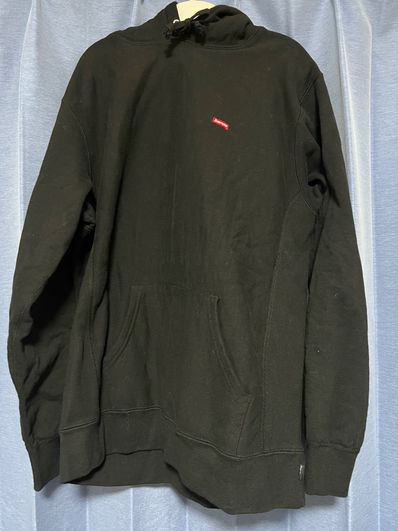 Supreme Small Box Hooded Sweatshirt "Black" (21FW)