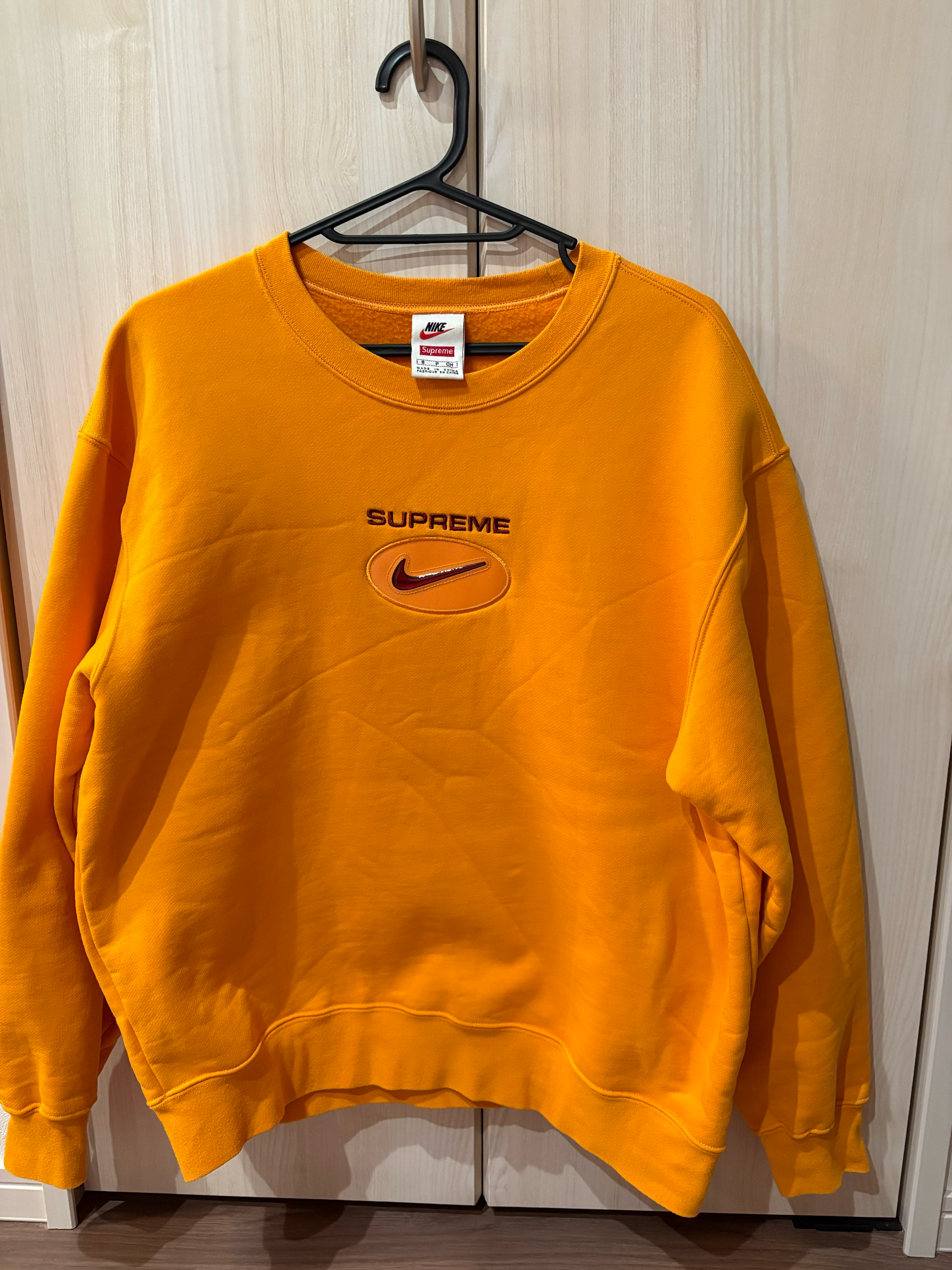 Supreme x Nike Jewel Crewneck "Orange"