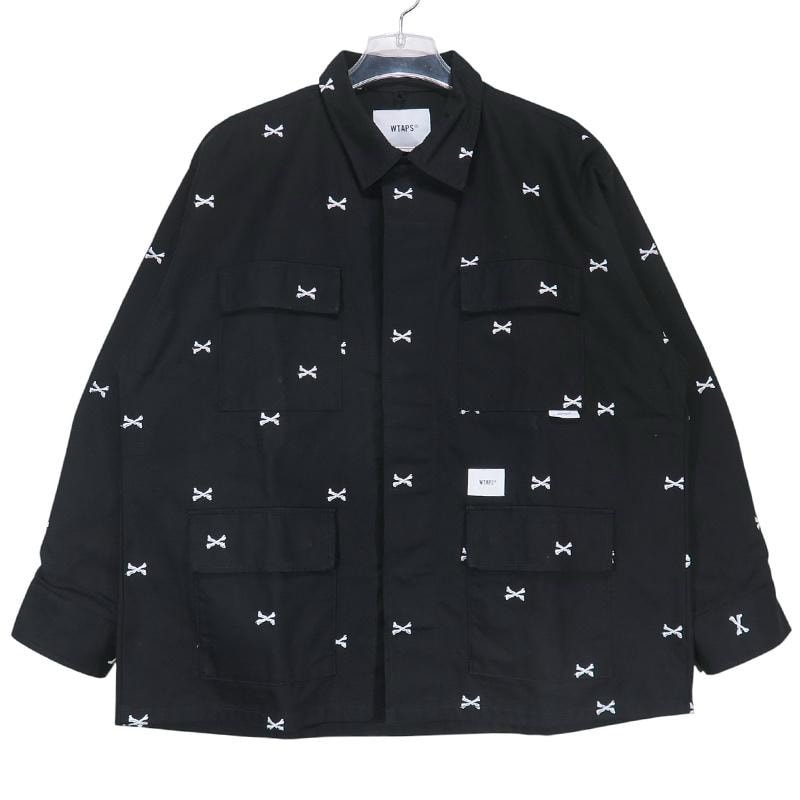 WTAPS Jungle 01 / LS / Cotton. Oxford. Textile "Black"