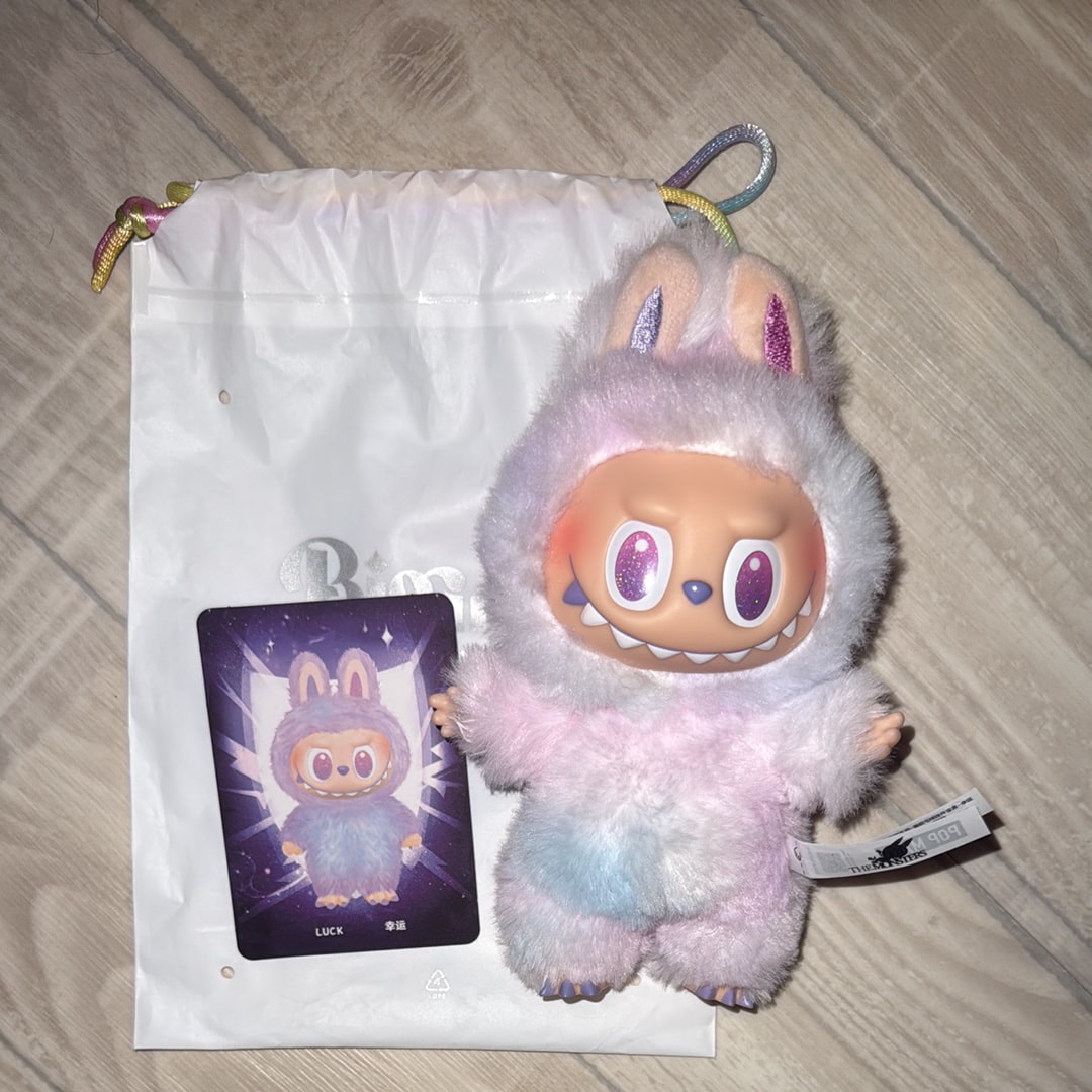 POP MART THE MONSTERS (LABUBU) Big into Energy Series Plush Pendant LUCK