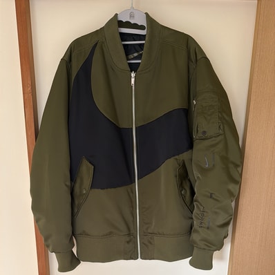 Nike AS M NSW SYNKL Swoosh Bomber "Green"