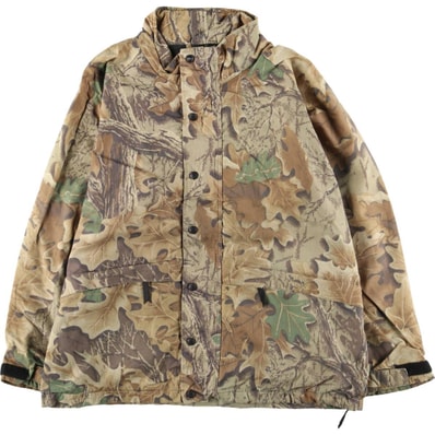 古着 90~00年代 エルエルビーン L.L.Bean 迷彩柄 リアルツリーカモ マウンテンジャケット シェルジャケット メンズL相当 ヴィンテージ/eaa613146
