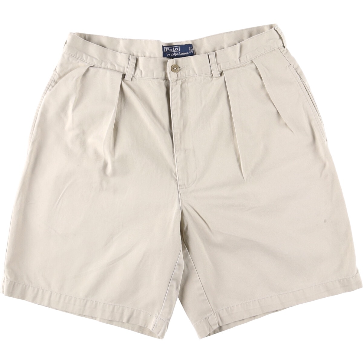 古着 ラルフローレン Ralph Lauren POLO by Ralph Lauren TYLER SHORT ツータック チノショーツ ショートパンツ メンズw36相当/eaa585960