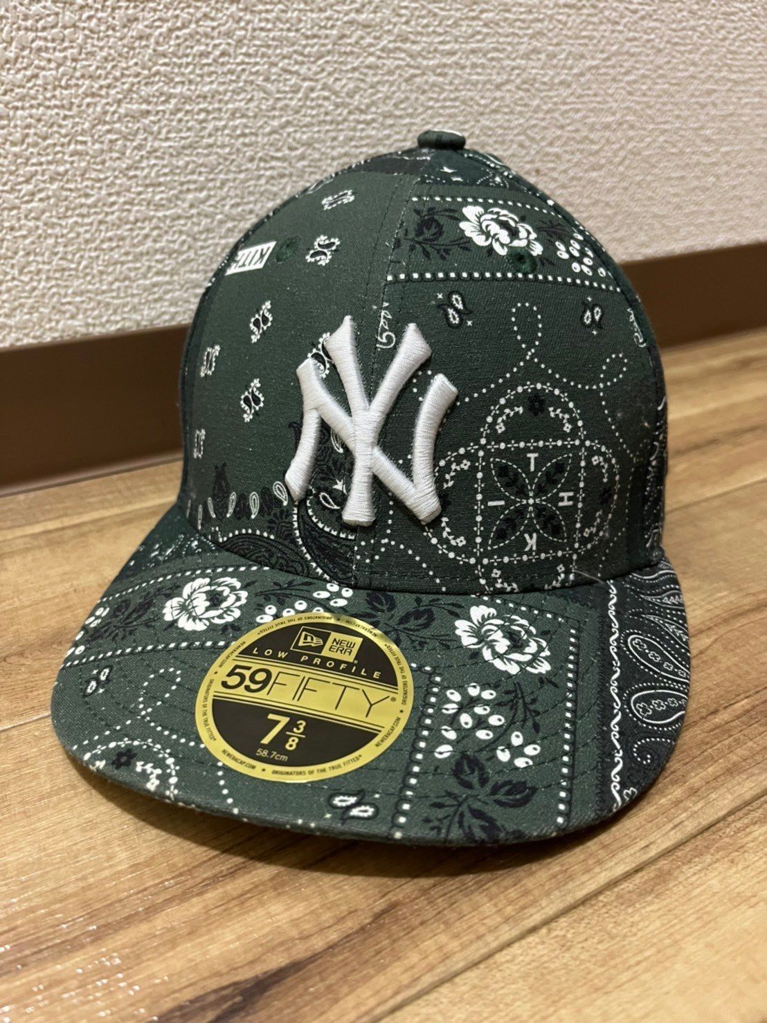 KITH × NEW ERA Yankees Deconstructed Bandana Low Profile "Stadium"