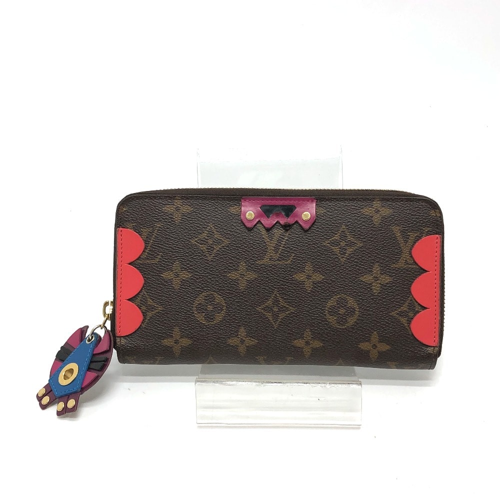 ルイヴィトン LOUIS VUITTON ジッピー ウォレット トーテム M61364 モノグラム 長財布 モノグラムキャンバス
