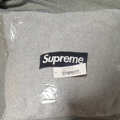 Supreme Box Logo Hooded Sweatshirt (25FW) "Heather Grey"