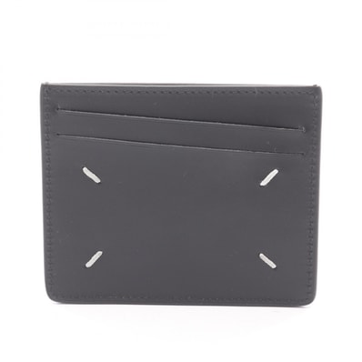 メゾン マルジェラ Maison Margiela カードケース アクセサリー レザー メンズ レディース ブラック系 SA1VX0009P4745T8013 【新品】