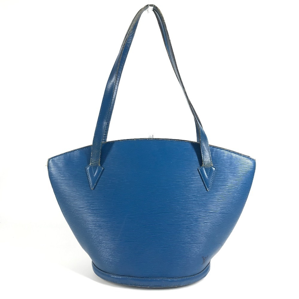 ルイヴィトン LOUIS VUITTON サンジャックショッピング  M52265 エピ ショルダーバッグ カバン 肩掛け トートバッグ エピレザー トレドブルー ブルー
