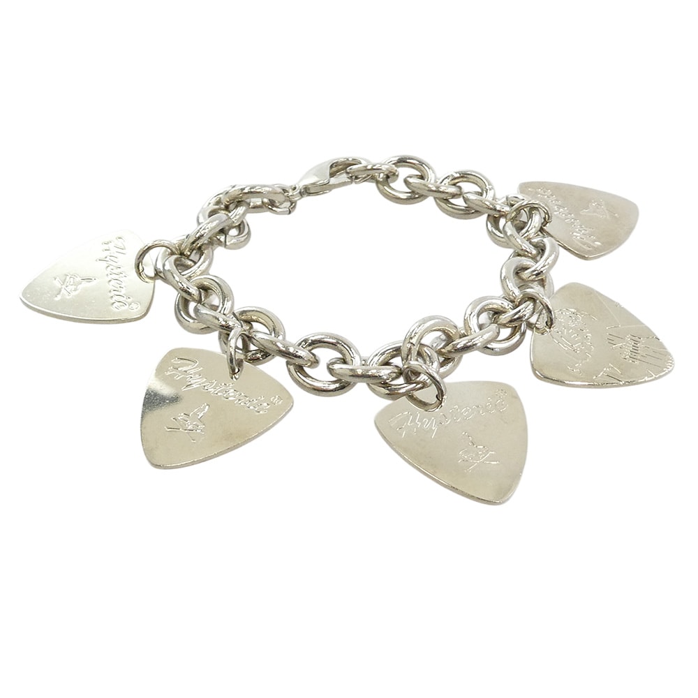 HYSTERIC GLAMOUR ヒステリックグラマー ブレスレット 01221QA01906 5連 ピック ブレスレット シルバー系【中古】