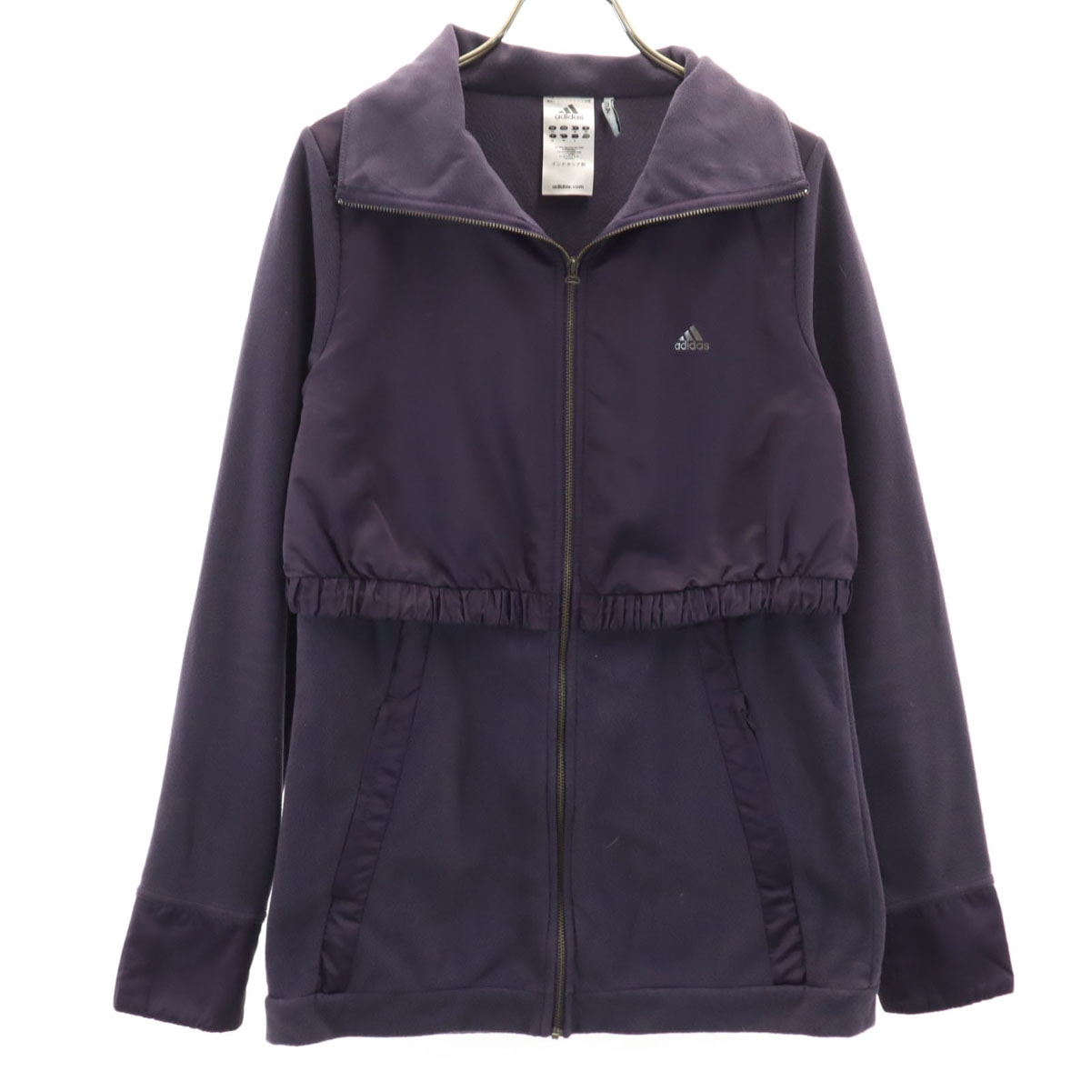 adidas アディダス ジャケット L パープル