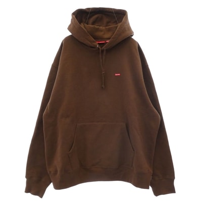 Supreme Small Box Hooded Sweatshirt "Brown" (24FW)