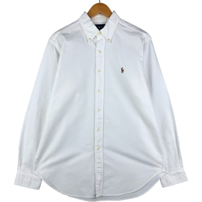 古着 ラルフローレン Ralph Lauren CLASSIC FIT クラシックフィット 長袖 ボタンダウンシャツ メンズL相当/eaa592754