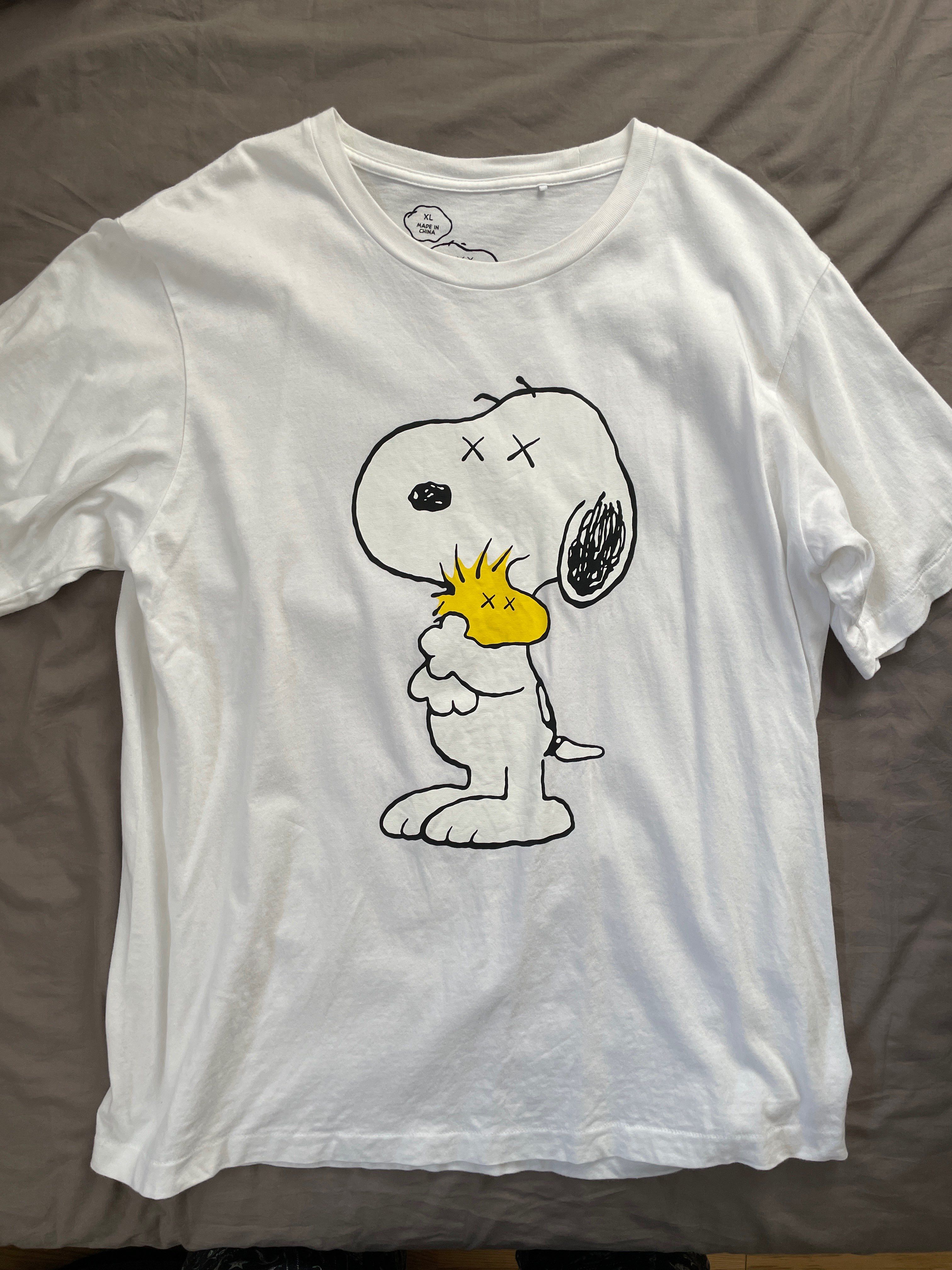 Uniqlo x KAWS x Peanuts Snoopy & Woodstock Tee "White"