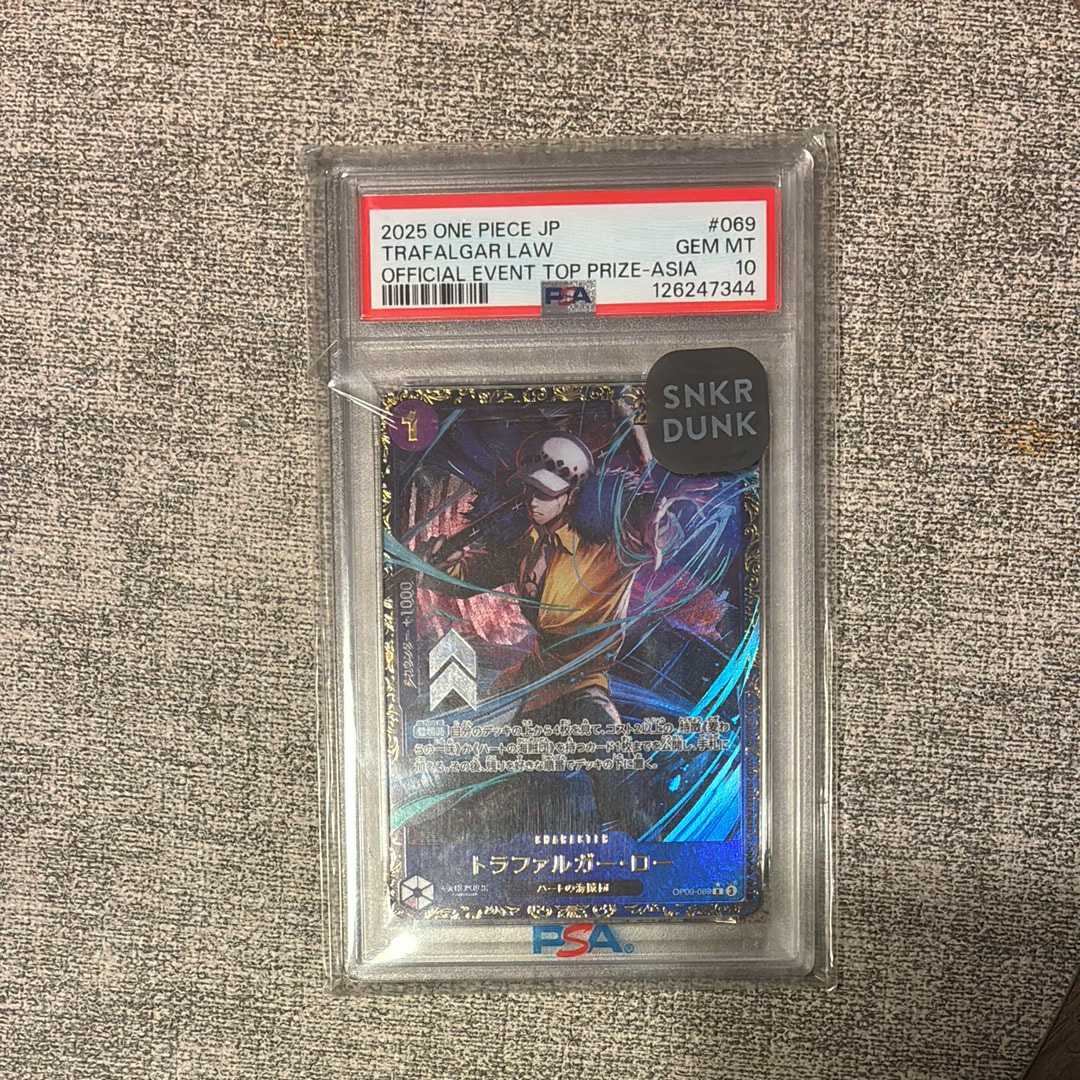 PSA10】トラファルガー・ロー R [OP09-069](プロモーションカード