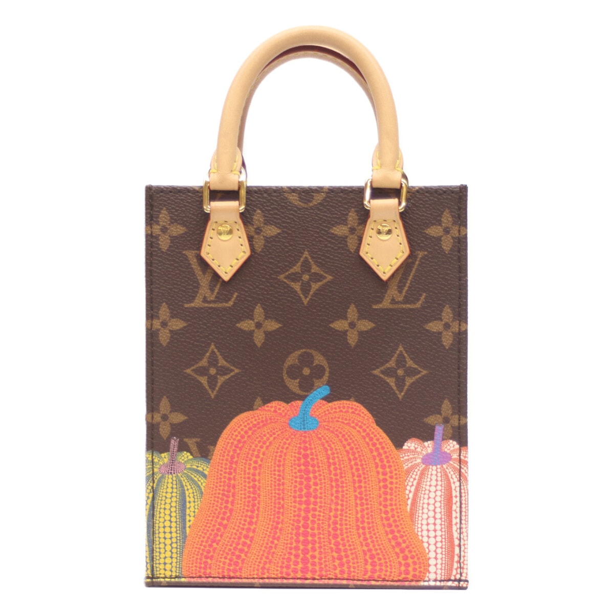 ルイヴィトン ×KY 草間彌生 M82112 ﾓﾉｸﾞﾗﾑ ﾌﾟﾃｨｯﾄｻｯｸﾌﾟﾗ