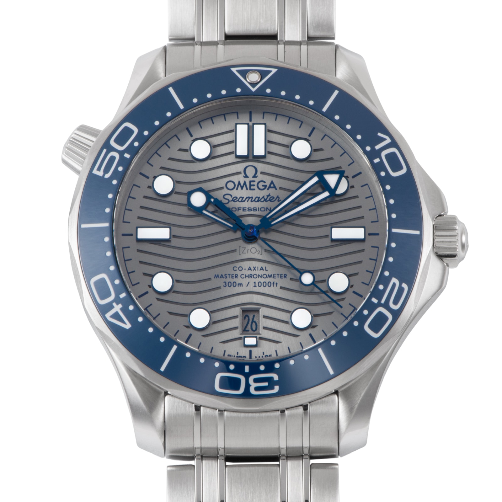 OMEGA オメガ シーマスター ダイバー 300M コーアクシャル マスタークロノメーター 210.30.42.20.06.001 ステンレススチール【中古】