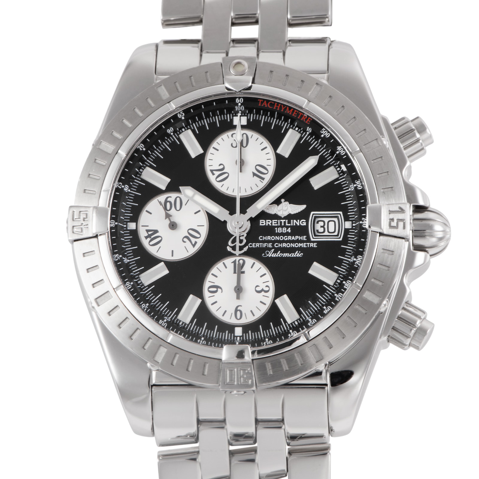 BREITLING ブライトリング クロノマット エボリューション A13356 (A156B19PA) ステンレススチール【中古】