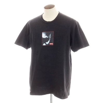 【中古】シュプリーム Supreme 2021年秋冬 Shadow Tee コットン クルーネック 半袖Tシャツ ブラック【サイズL】【メンズ】