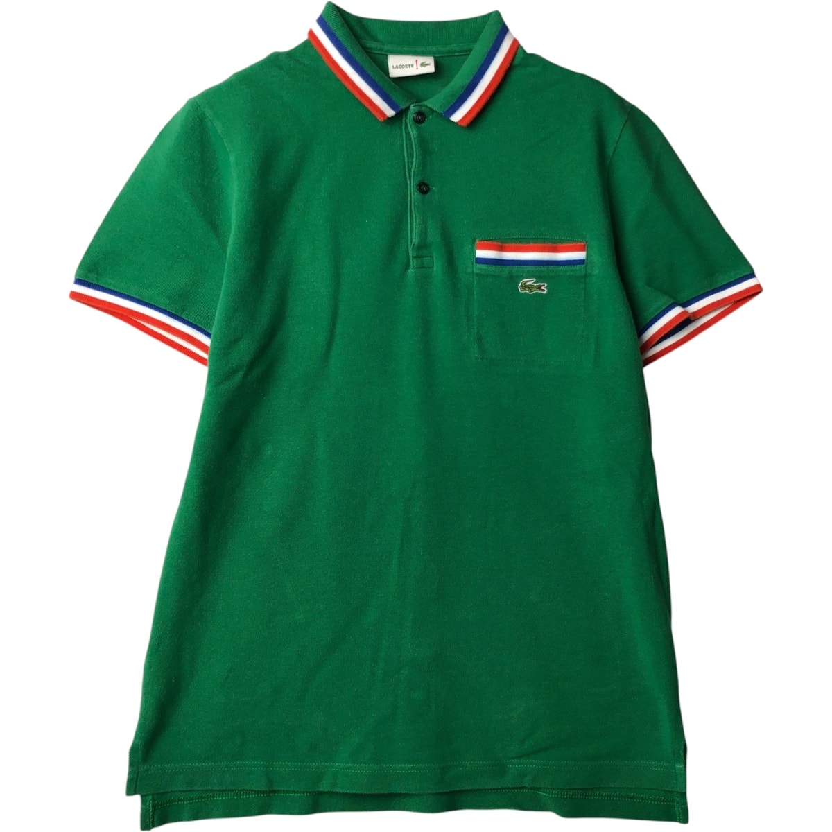 古着 ラコステ LACOSTE 半袖 ポロシャツ メンズS相当/eaa644605