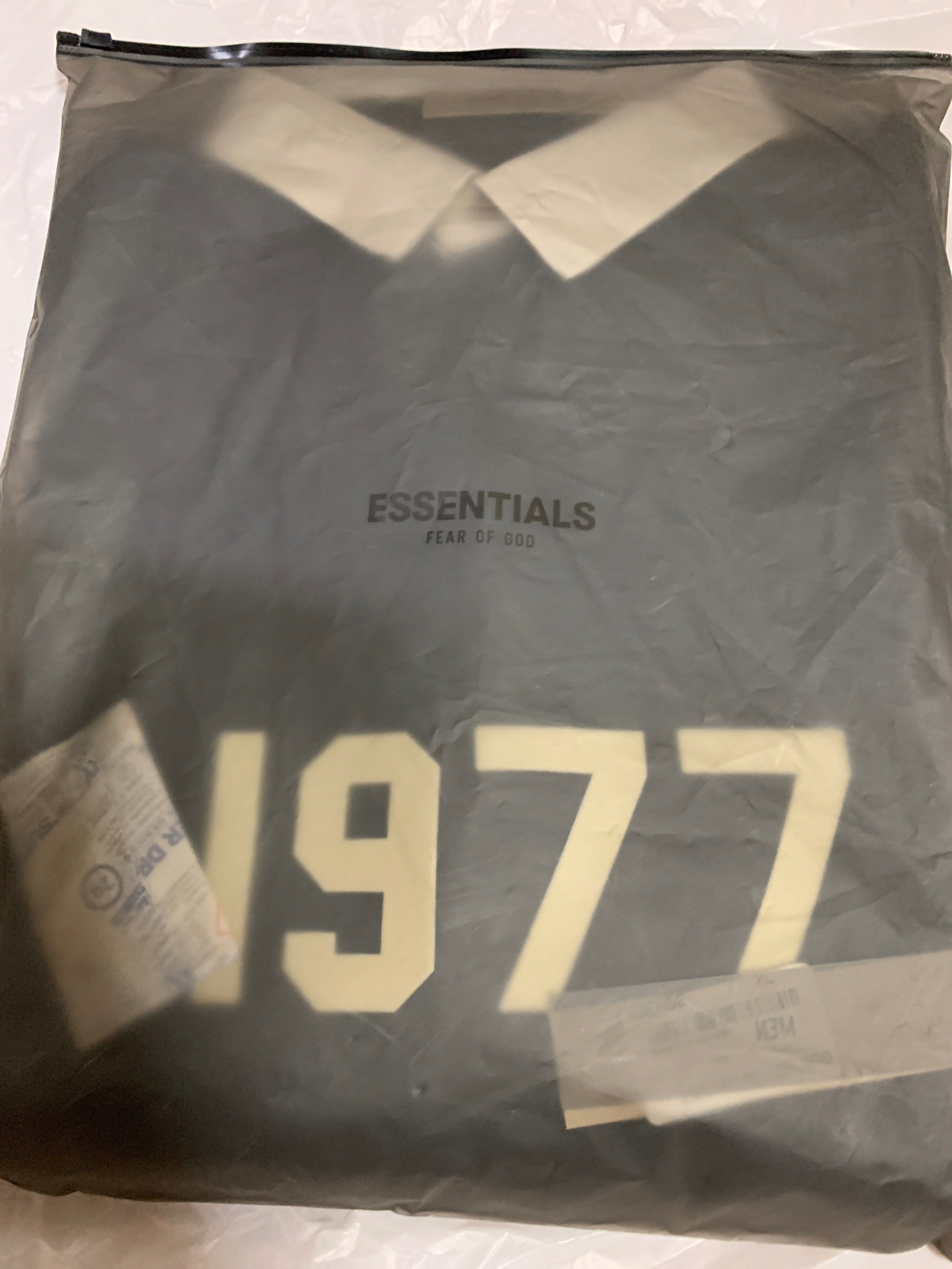 FEAR OF GOD ESSENTIALS 1977 RUGBY "Iron"