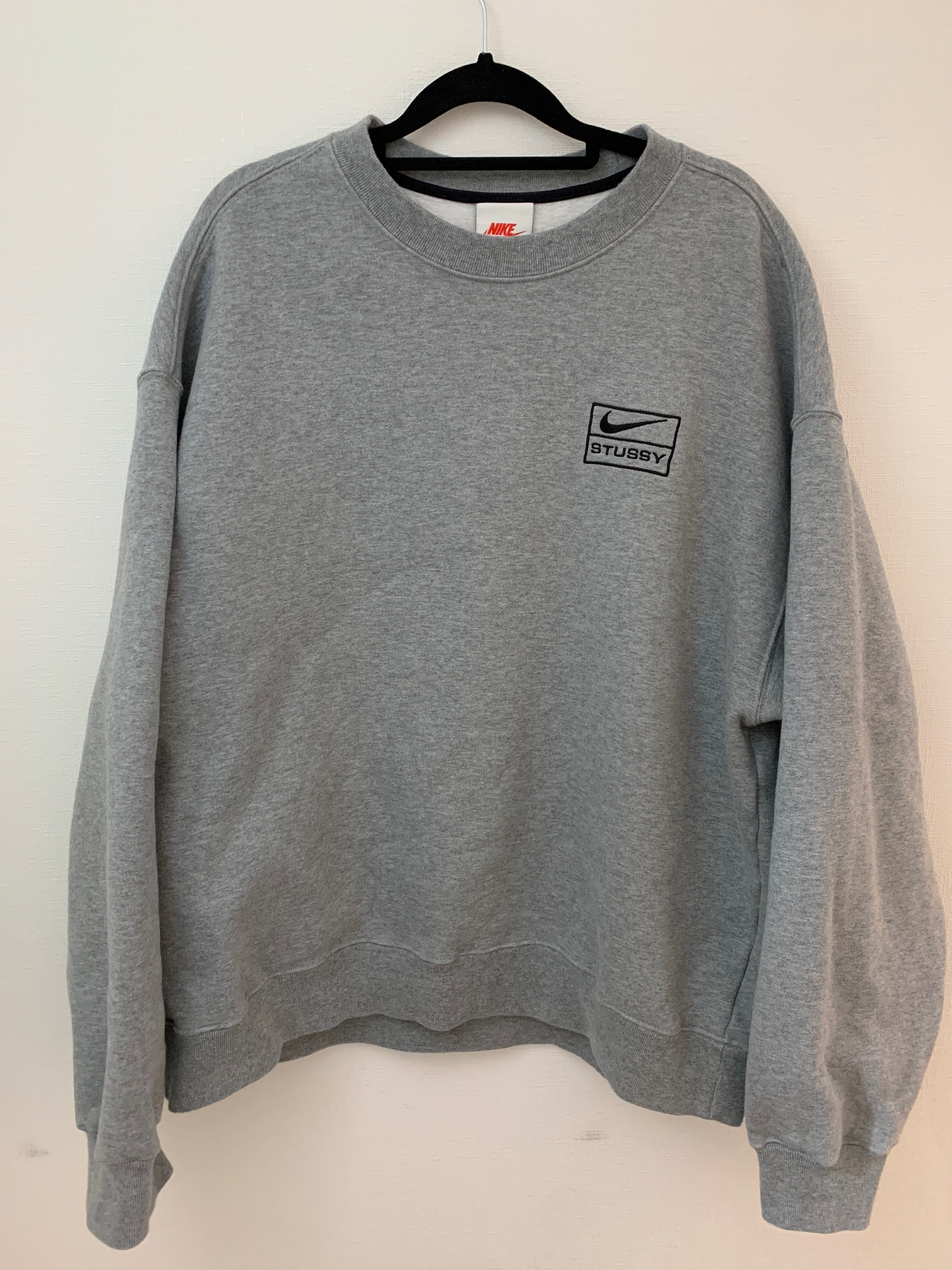 Nike x Stussy NRG BR Crew Fleece "Grey"