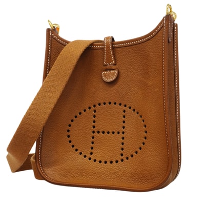 ★SALE【6fa1904】エルメス ショルダーバッグ エヴリンTPM バレニアフォーブル フォーブ シルバー金具 W刻印【中古】レディース
