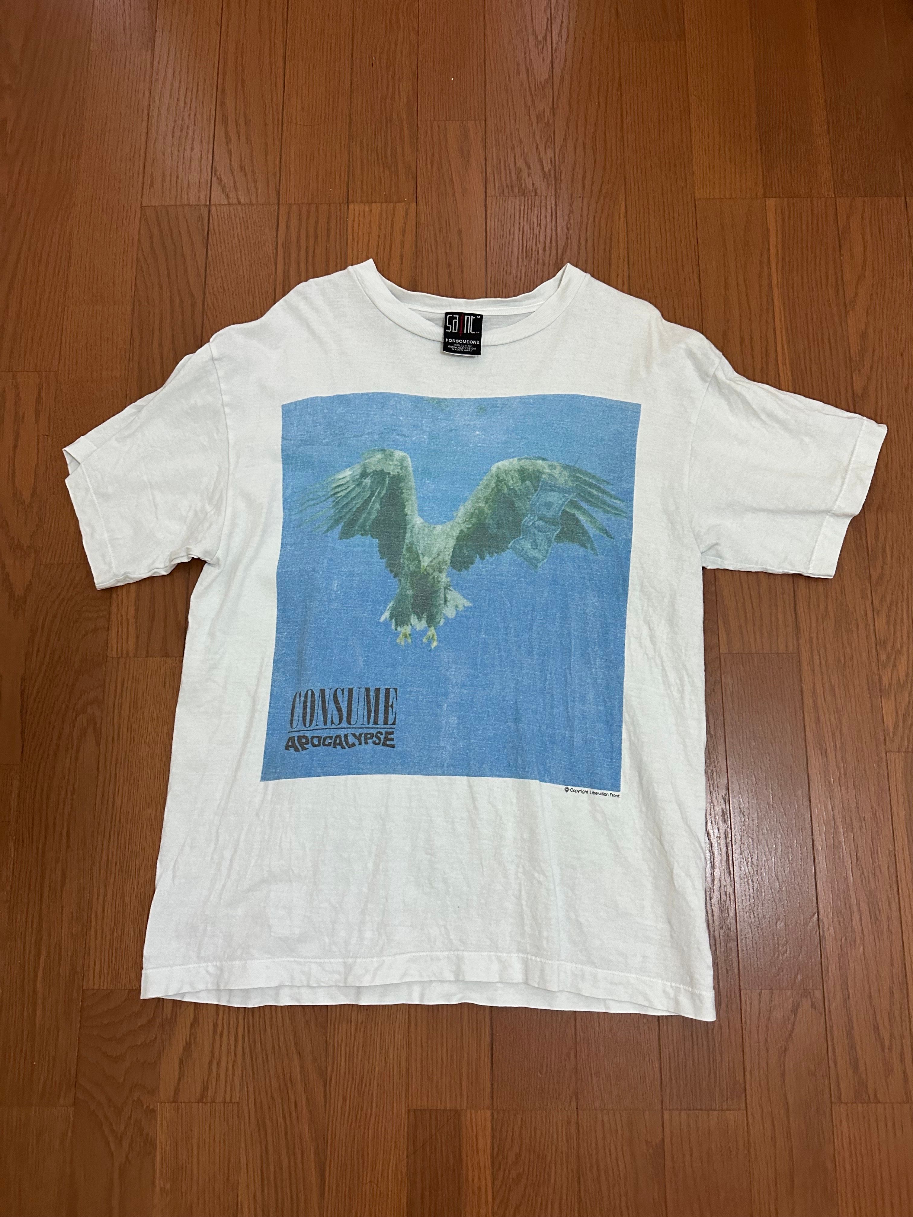 SAINT Mxxxxxx x FORSOMEONE FS_SS T-Shirt/Consume "White"