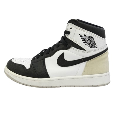 NIKE ナイキ 555088-108 Air Jordan 1 High OG Bleached Coral エアジョーダン1 ハイ OG ブリーチド コーラル ハイカットスニーカー ホワイト系 ブラック系 27.5cm【中古】