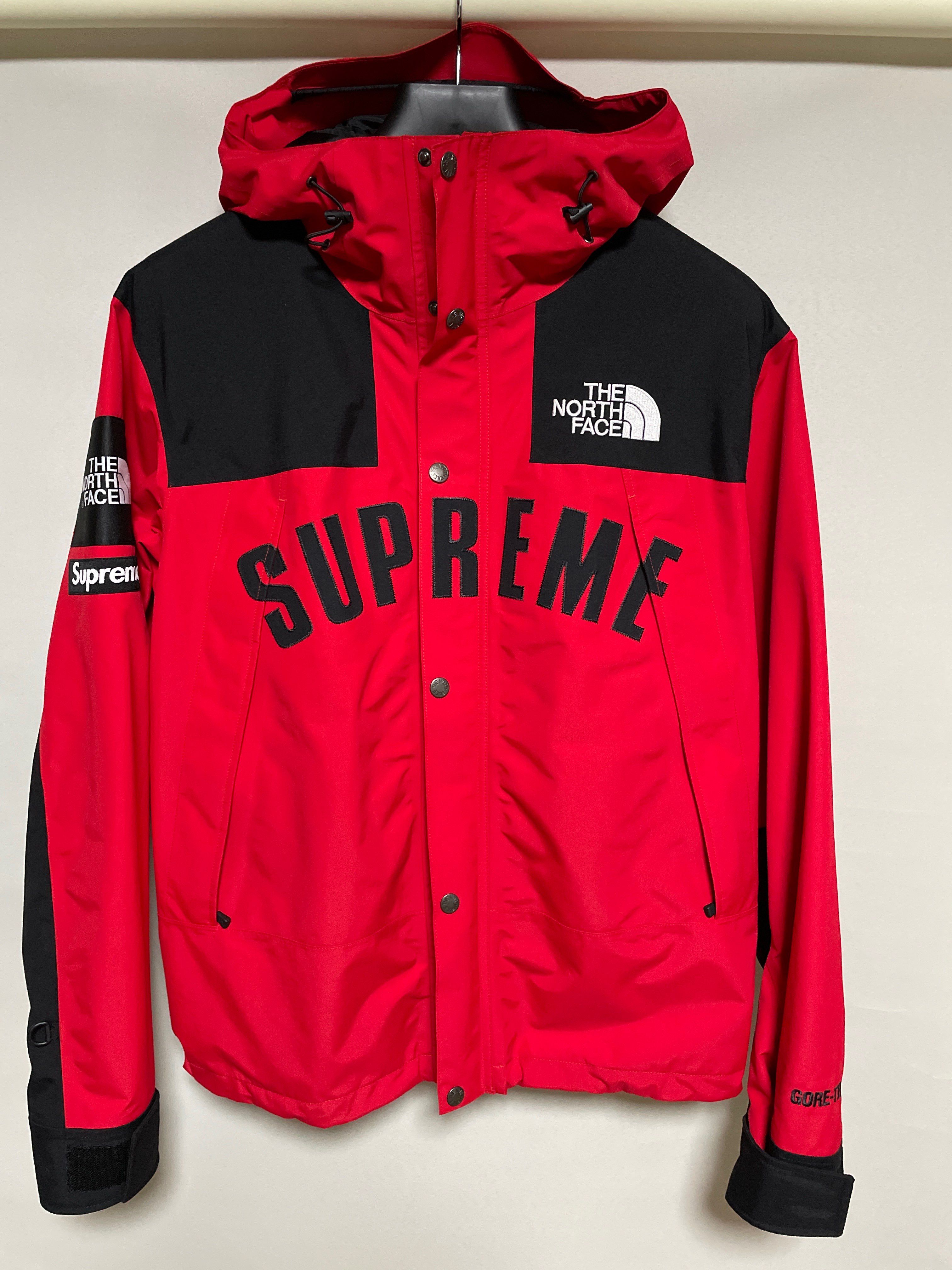 Supreme x The North Face Arc Logo Mountain Parka "Red"