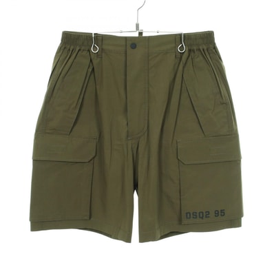 ディースクエアード DSQUARED2 ショート パンツ 衣料品 ボトムス コットン メンズ カーキ系 【中古】