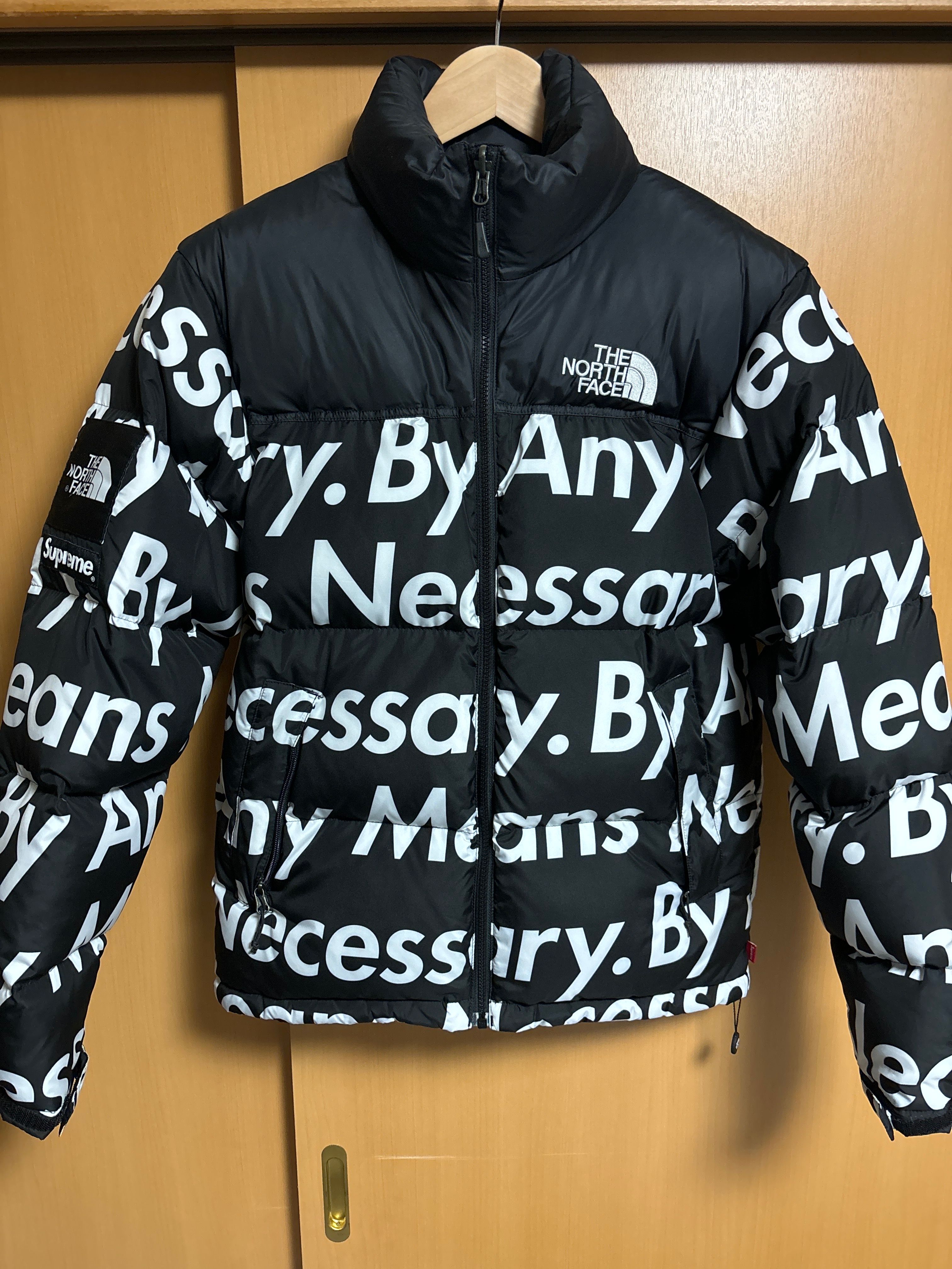 Supreme x The North Face By Any Means Nuptse Jacket "Black"