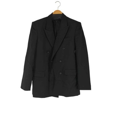 WOOL DOUBLE BREASTED JACKET【1142585044471】