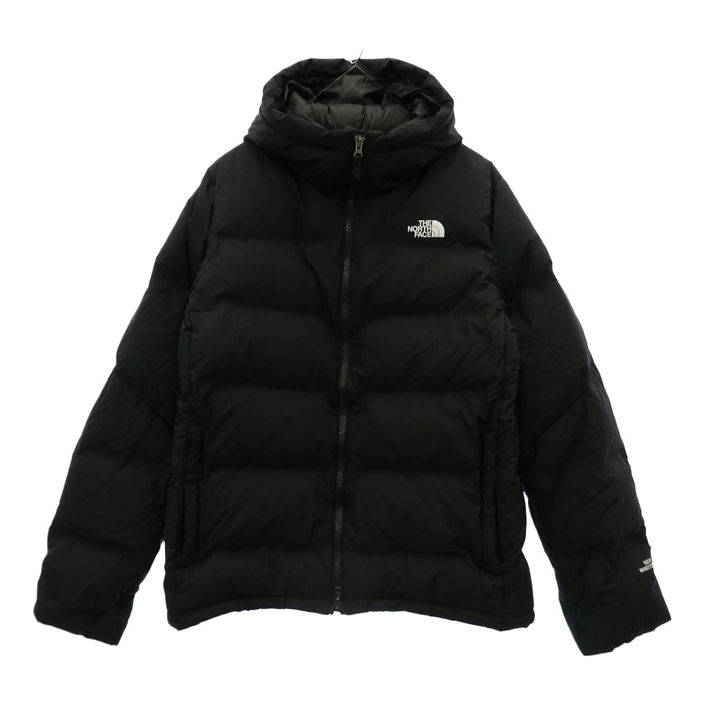 THE NORTH FACE ノースフェイス ダウンジャケット ND91815 Belayer Parka ビレイヤーパーカ ゴア ウィンド ストッパー ダウン ジャケット ブラック XL ブラック系 XL【中古】