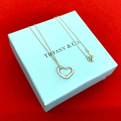 TIFFANY&Co. ティファニー オープンハート ネックレス シルバー925 ネックレス シルバー
5369a