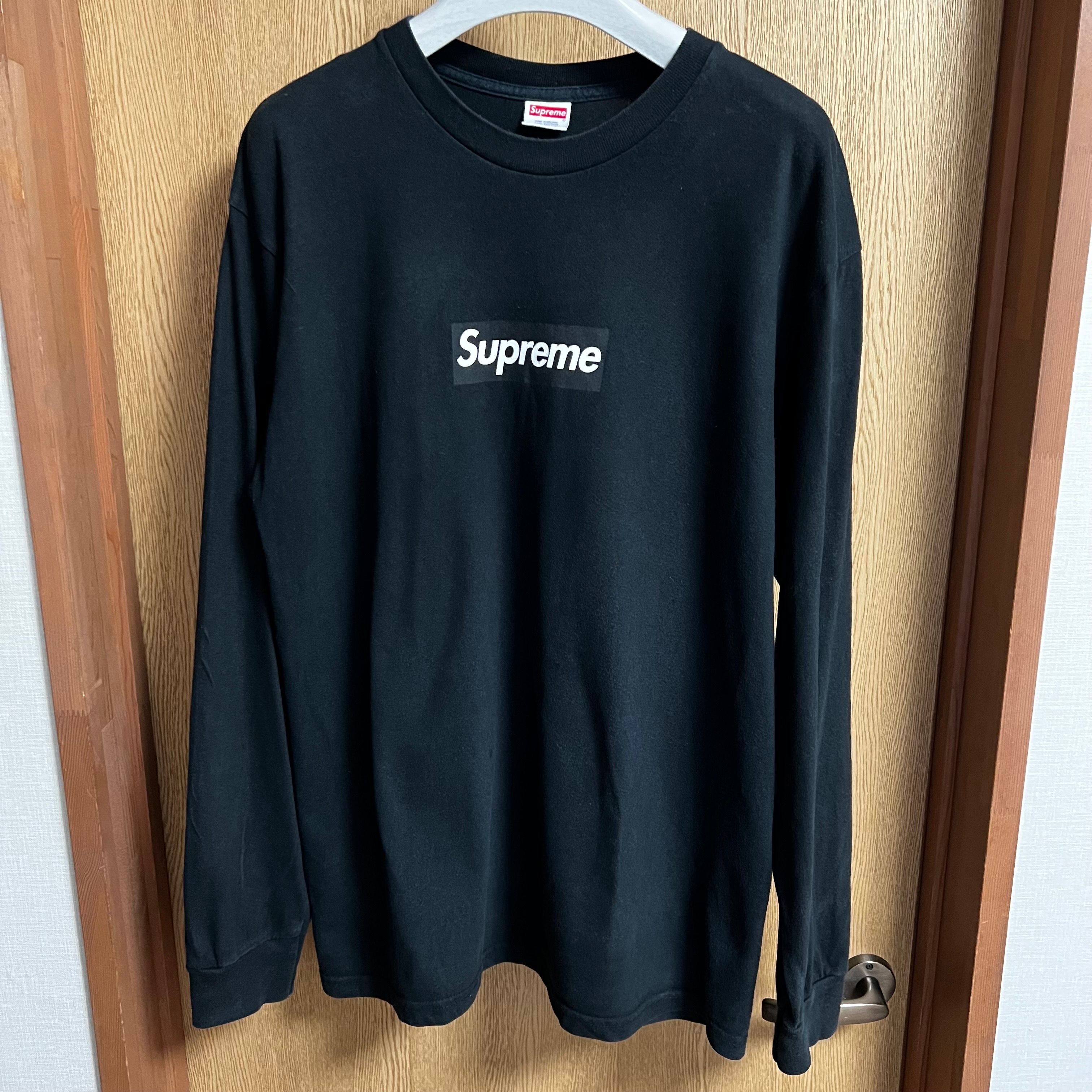 Supreme Box Logo L/S Tee "Black"