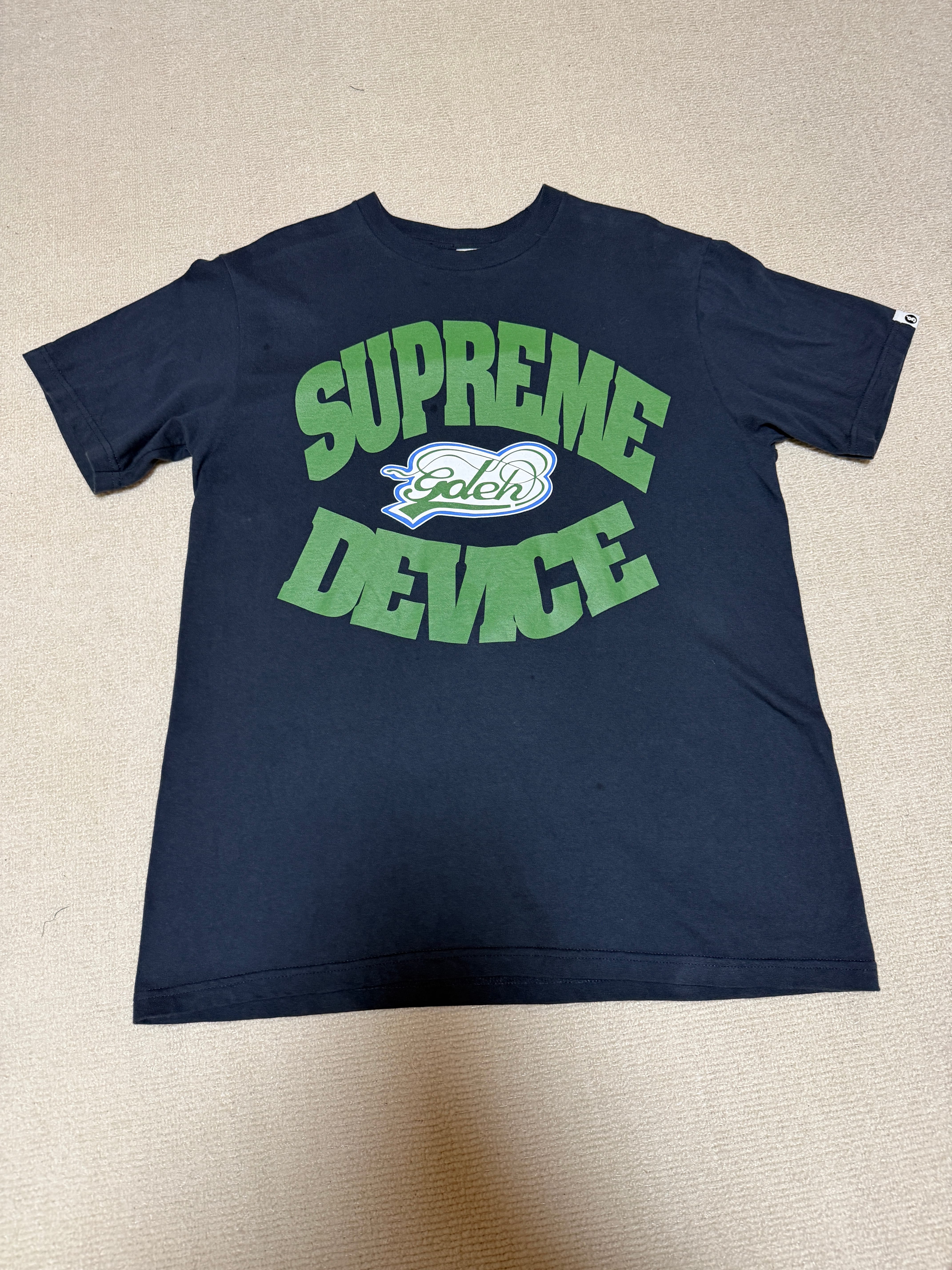 シュプリーム x グッドイナフ デバイス Tシャツ "ネイビー"