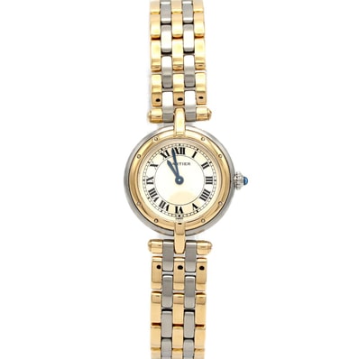 カルティエ パンテールヴァンドームSM 3ROW W25030B8 SSxYG クォーツ