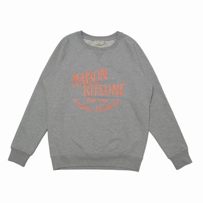 MAISON KITSUNE メゾンキツネ スウェット サイズL トレーナー ロゴプリント ブランド古着【中古】20260520/RA9490