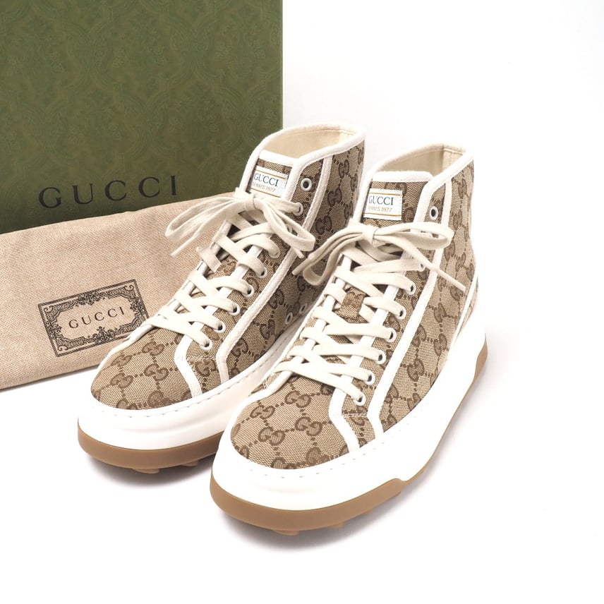 A (未使用に近い)】□美品□GUCCI グッチ グッチテニス1977 スニーカー A (未使用に近い)】□美品□GUCCI グッチ グッチテニス1977 スニーカー