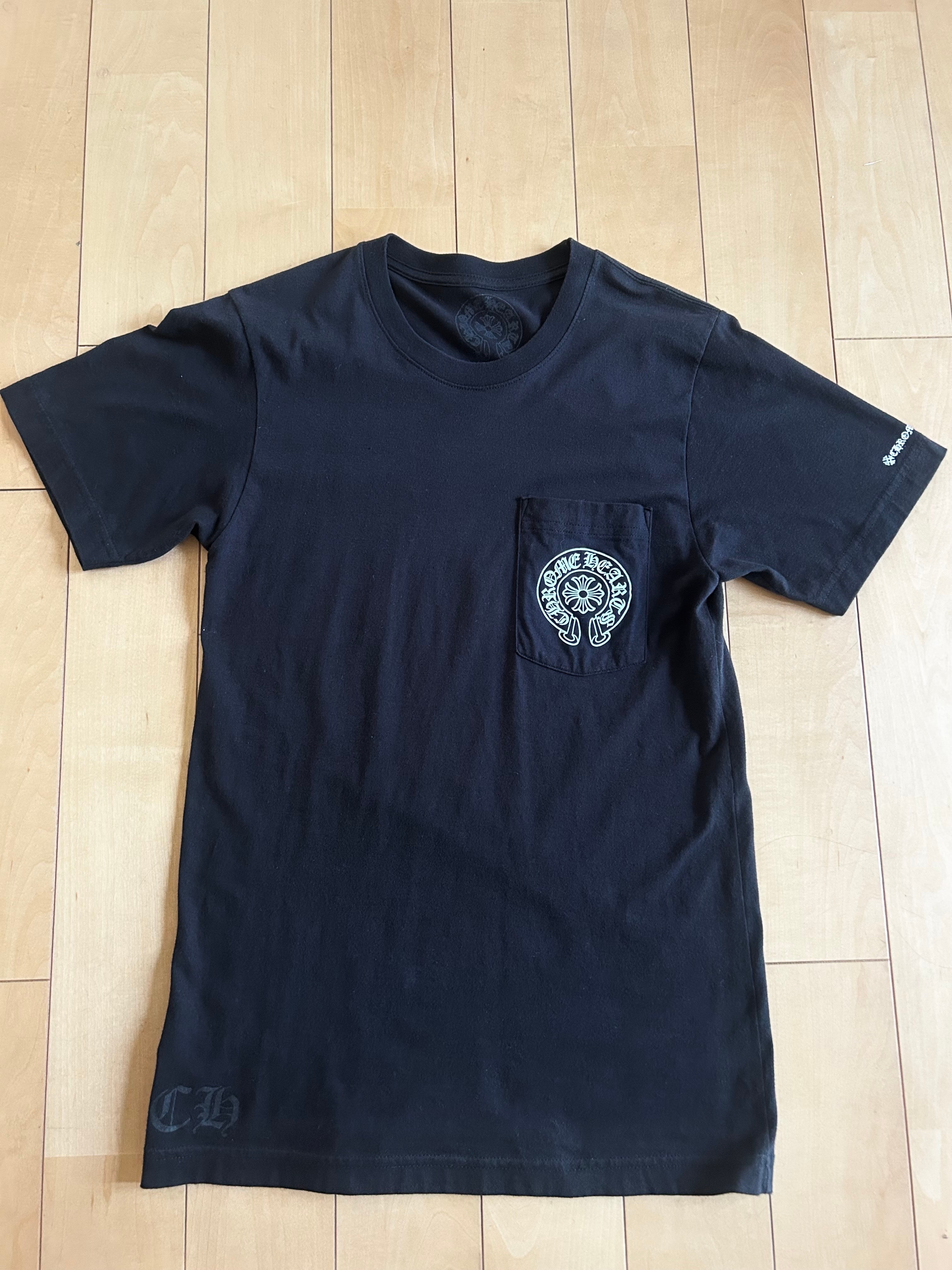 Chrome Hearts Horse Shoe Logo Pocket T-Shirt "Black"