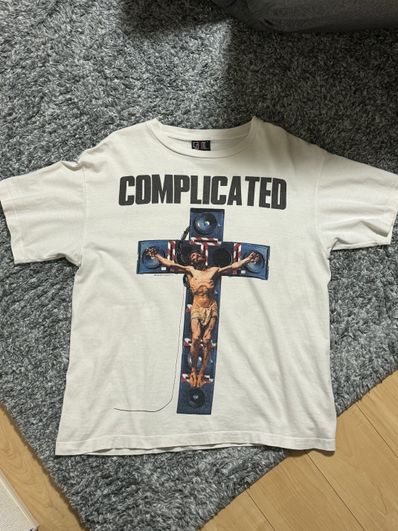 SAINT Mxxxxxx x Kosuke Kawamura KK_SS Tee/Complicated "White"